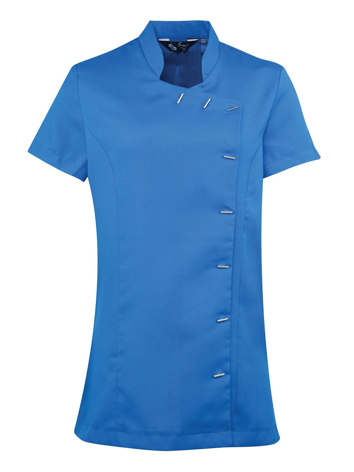 Orchid Beauty And Spa Tunic Herren Schürze / Kasack – Premier – Farbe sapphire – individuell veredelbar