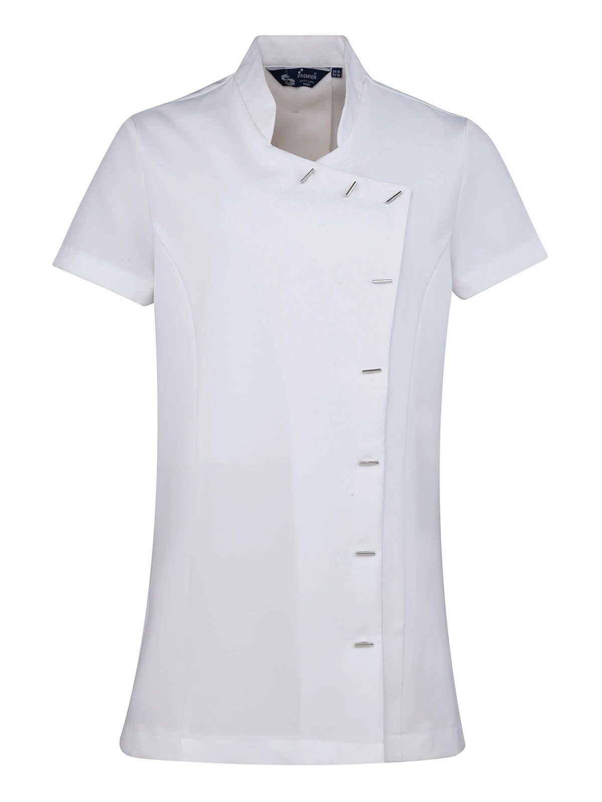 Orchid Beauty And Spa Tunic Herren Schürze / Kasack – Premier – Farbe Weiß – individuell veredelbar