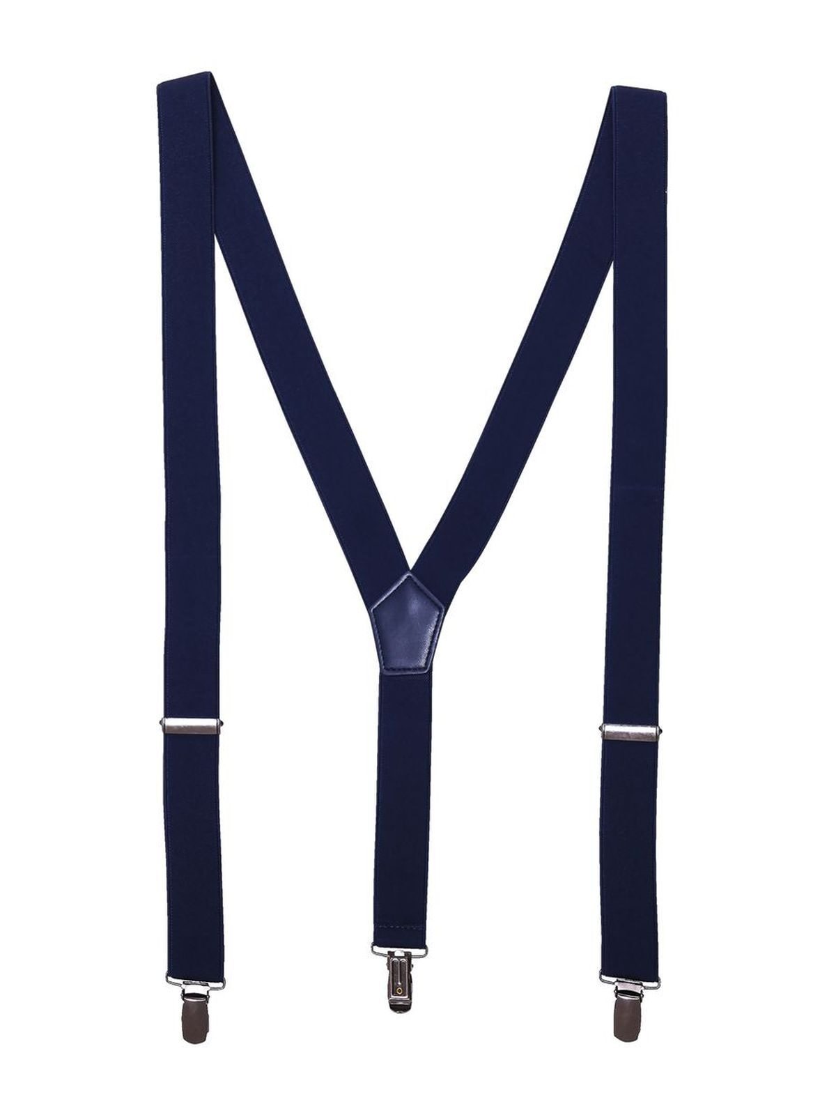 Clip on Trousers Braces Zubehör – Premier – Farbe Navy – individuell veredelbar