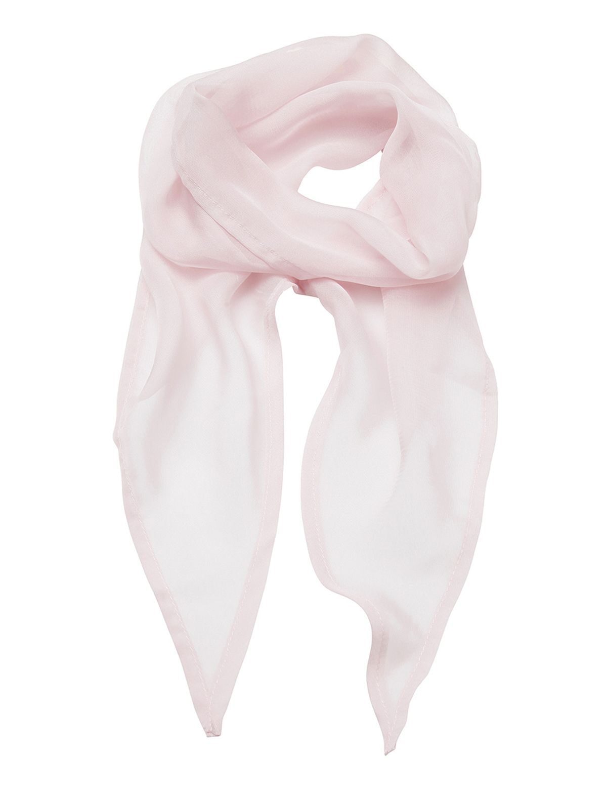 Chiffon Scarf Damen Schal / Handschuhe – Premier – Farbe Pink – individuell veredelbar