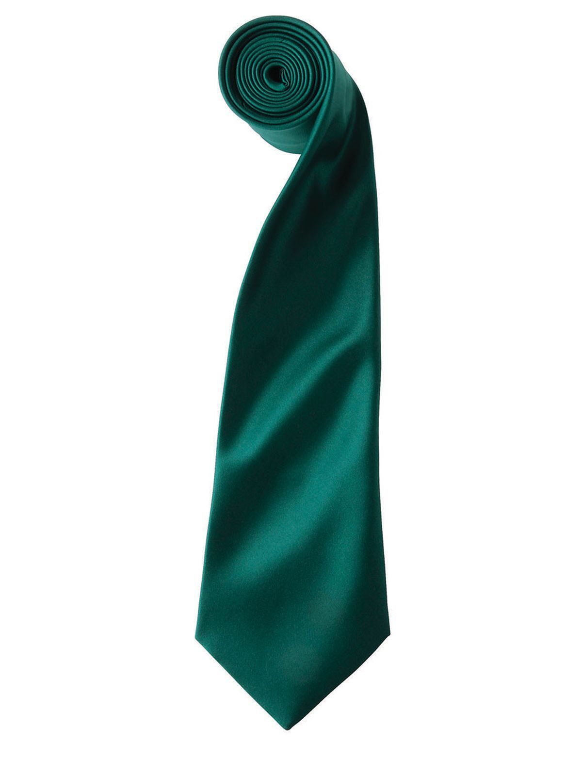 Colours Collection Satin Tie Schal / Handschuhe – Premier – Farbe bottle – individuell veredelbar