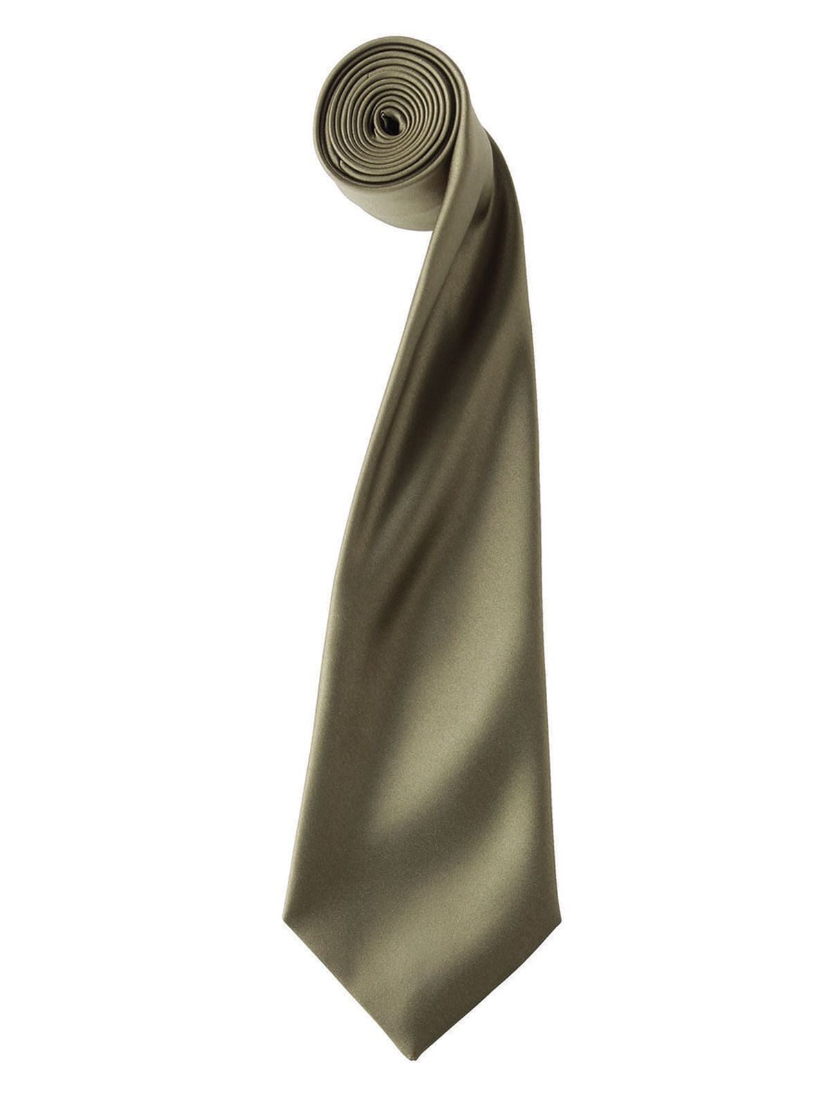 Colours Collection Satin Tie Schal / Handschuhe – Premier – Farbe sage – individuell veredelbar
