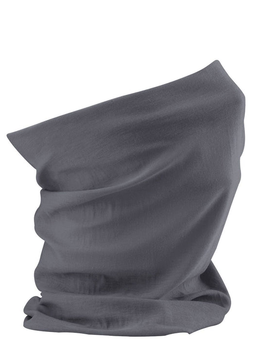 Snood Face Covering Herren Schal / Handschuhe – Premier – Farbe Dunkelgrau – individuell veredelbar