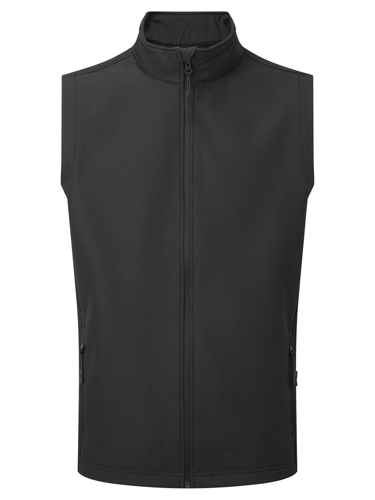 Windchecker Printable & Recycled Softshell Gilet Herren – Premier – Farbe Schwarz – individuell veredelbar