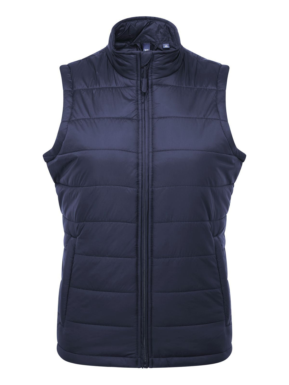 'Recyclight' Padded Gilet Damen Jacke – Premier – Farbe Navy – individuell veredelbar