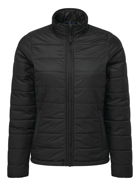 'Recyclight' Padded Jacket Damen – Premier – Farbe Schwarz – individuell veredelbar