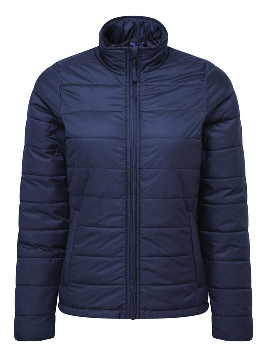 'Recyclight' Padded Jacket Damen – Premier – Farbe Navy – individuell veredelbar