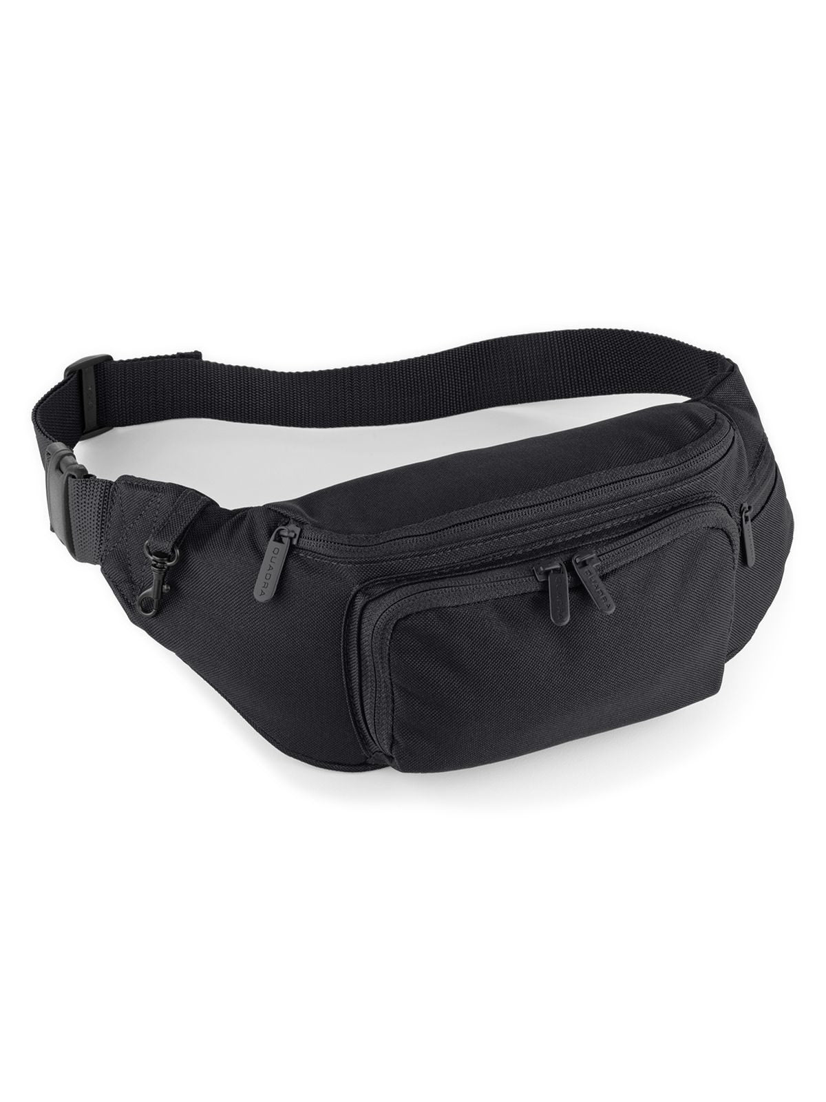 Marsupio multitasca Herren Tasche / Rucksack – Quadra – Farbe Schwarz – individuell veredelbar