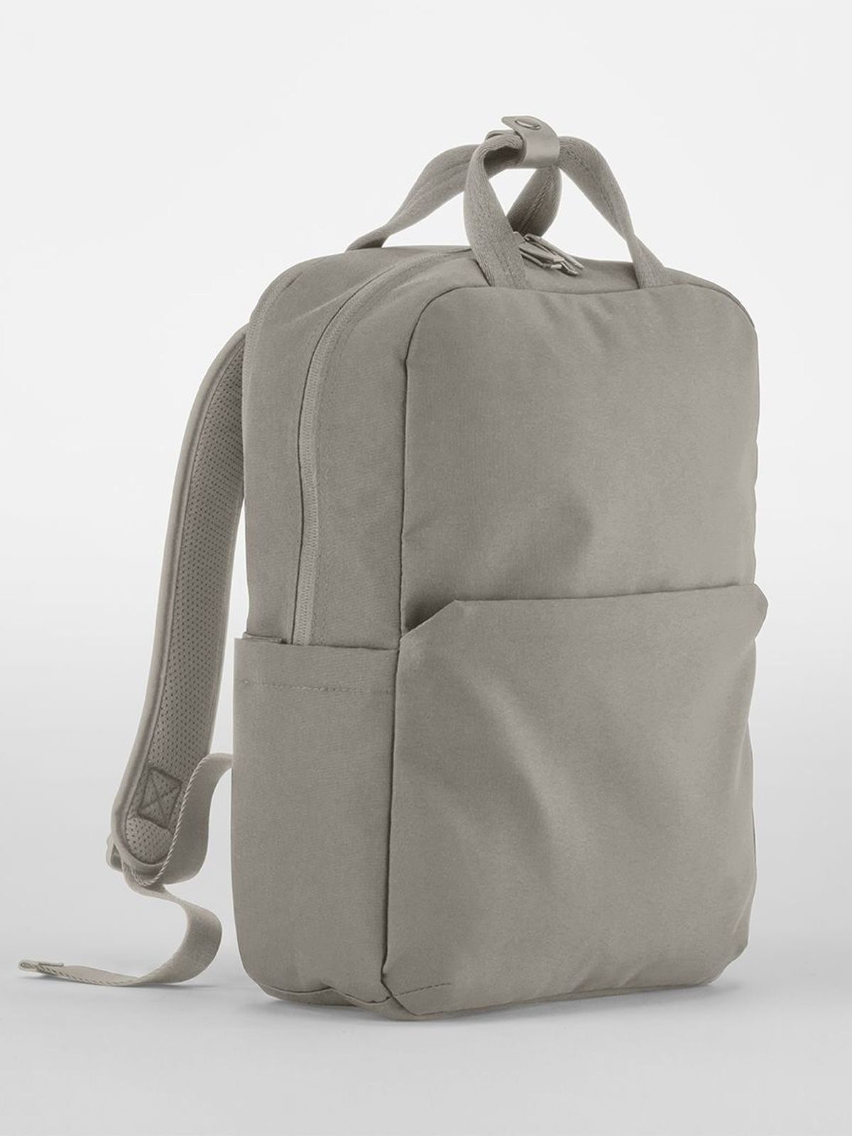 Stockholm Laptop Backpack Herren Tasche / Rucksack – Quadra – Farbe natural stone – individuell veredelbar