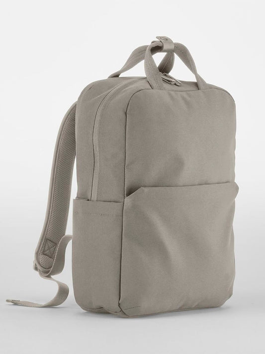 Stockholm Laptop Backpack Herren Tasche / Rucksack – Quadra – Farbe natural stone – individuell veredelbar