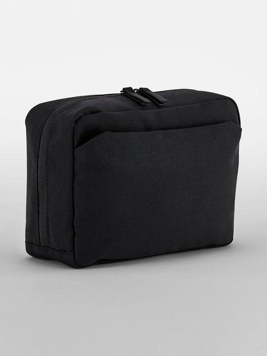 Stockholm Tech Organiser Herren Tasche / Rucksack – Quadra – Farbe Schwarz – individuell veredelbar