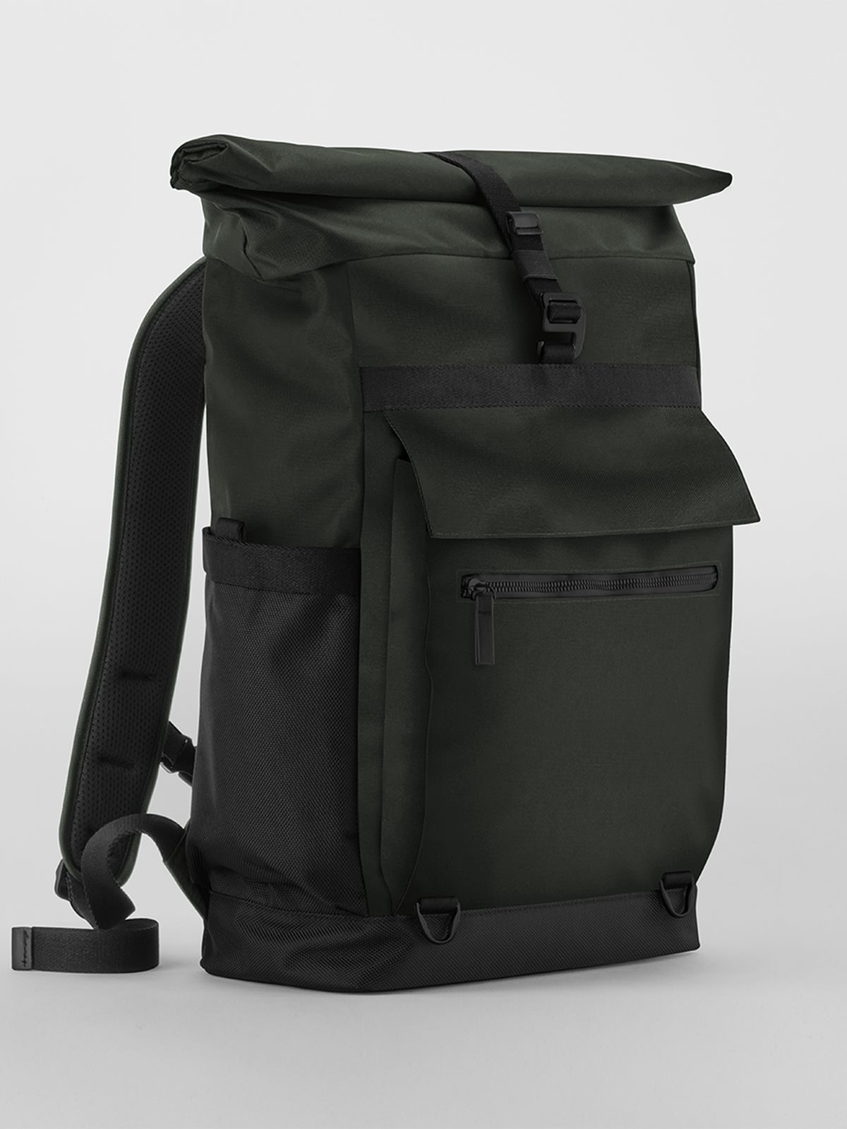 Axis Roll-Top Backpack Herren Tasche / Rucksack – Quadra – Farbe forest night – individuell veredelbar