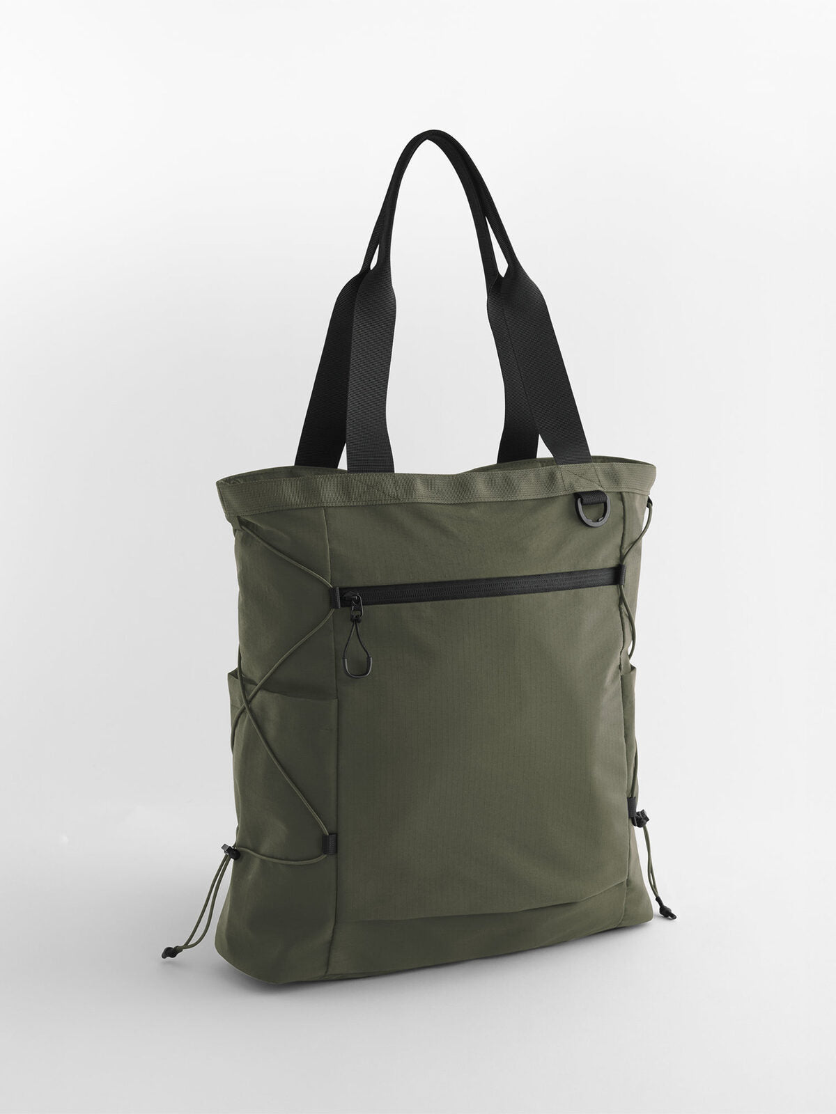 UrbanShift Tote Herren Tasche / Rucksack – Quadra – Farbe olive green – individuell veredelbar