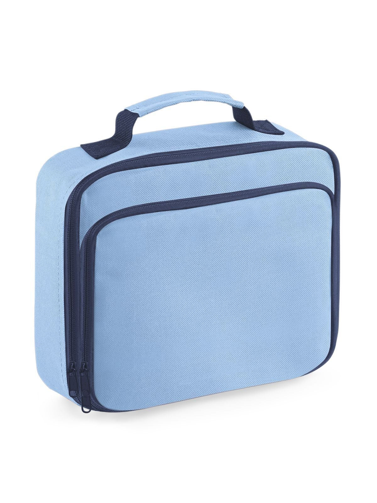 Lunch Cooler Bag Herren Tasche / Rucksack – Quadra – Farbe Hellblau – individuell veredelbar
