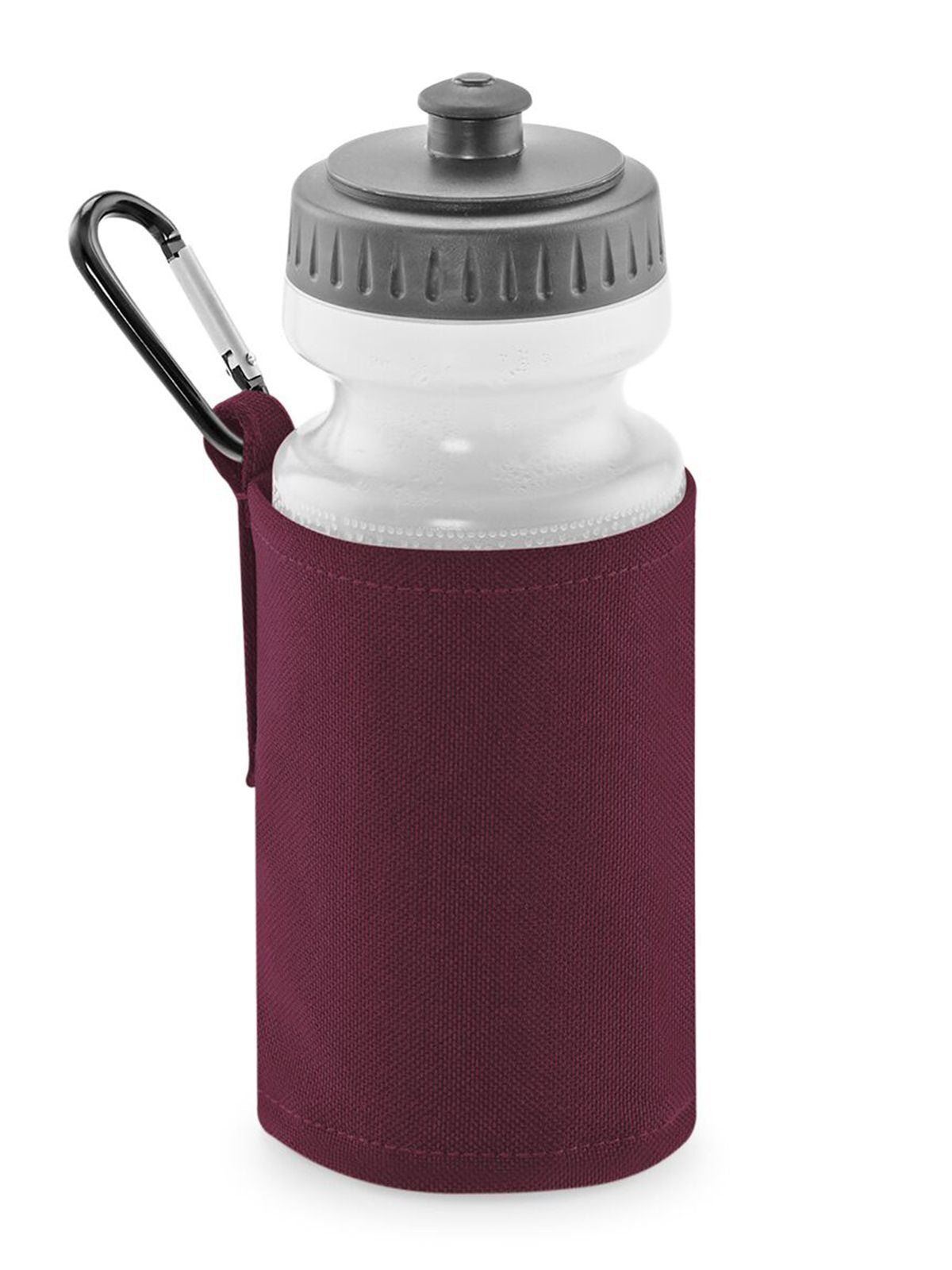Water Bottle and Holder Herren Tasche / Rucksack – Quadra – Farbe Burgundy – individuell veredelbar