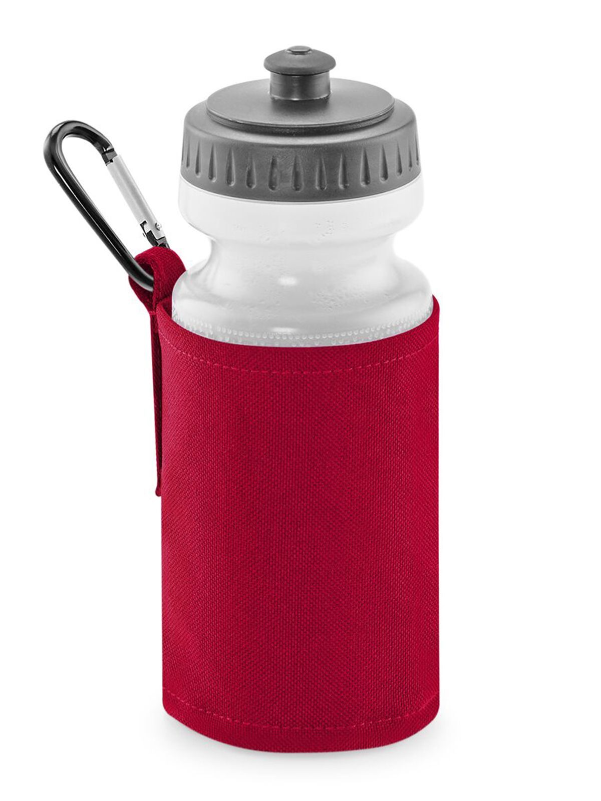 Water Bottle and Holder Herren Tasche / Rucksack – Quadra – Farbe classic red – individuell veredelbar