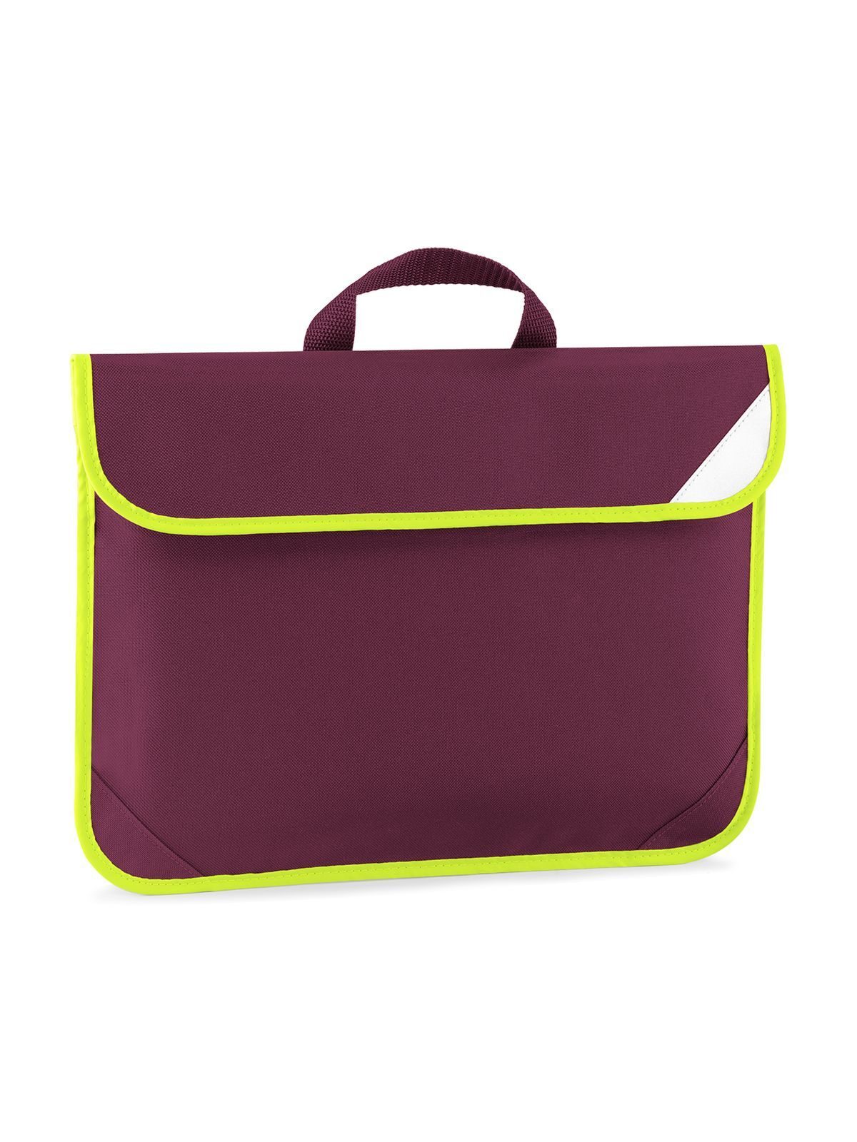 Enhanced-Viz Book Bag Herren Tasche / Rucksack – Quadra – Farbe Burgundy – individuell veredelbar