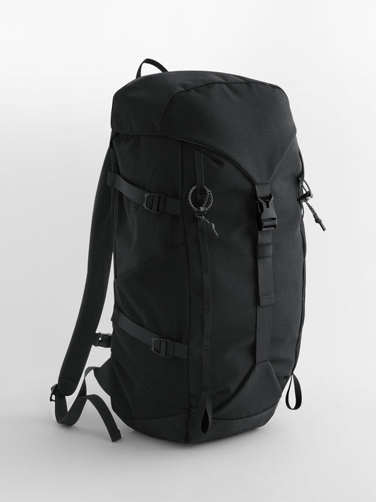 Active Outdoor 30 Litre Backpack Herren Tasche / Rucksack – Quadra – Farbe Schwarz – individuell veredelbar