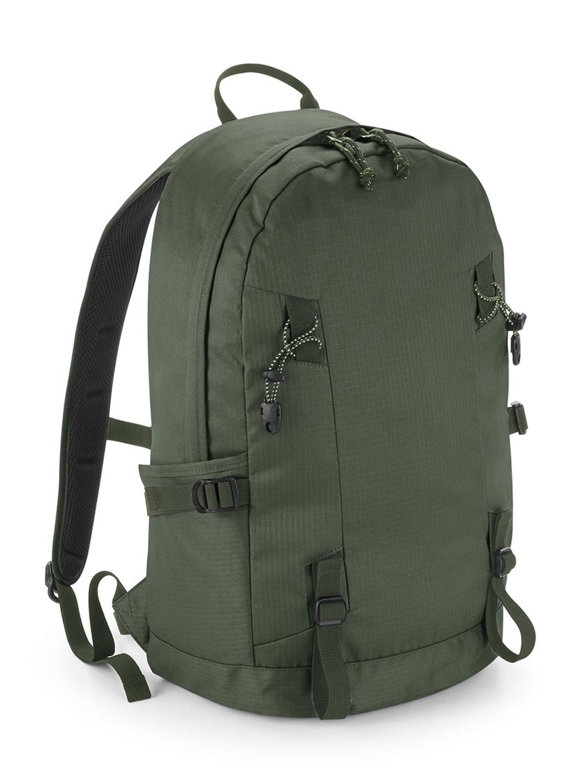 Everyday Outdoor 20L Backpack Herren Tasche / Rucksack – Quadra – Farbe olive green – individuell veredelbar