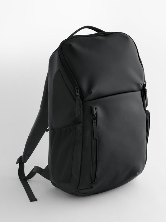 Zürich Toploader Backpack Herren Tasche / Rucksack – Quadra – Farbe Schwarz – individuell veredelbar