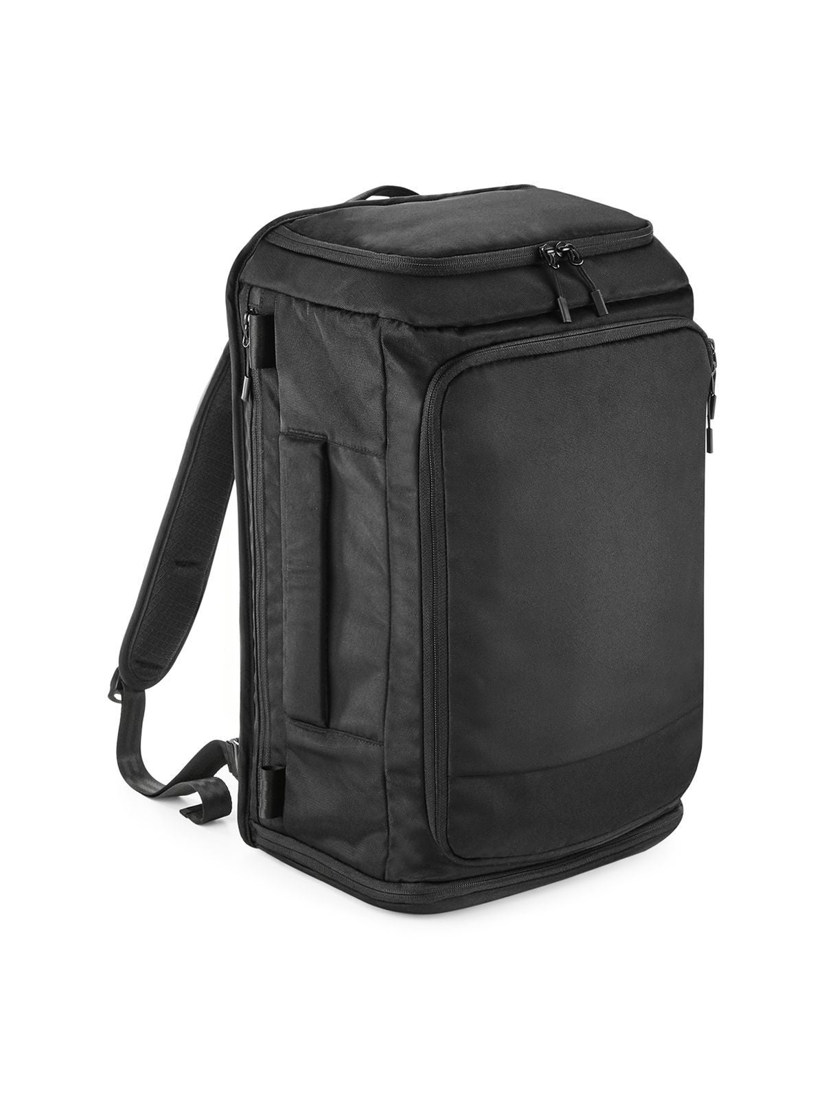 Pitch Black 72 Hour Weekender Herren Tasche / Rucksack – Quadra – Farbe Schwarz – individuell veredelbar