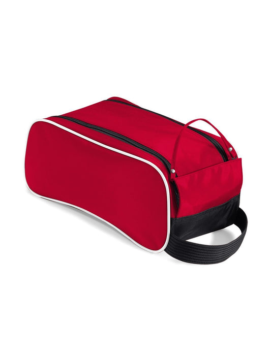Teamwear Shoe Bag Herren Tasche / Rucksack – Quadra – Farbe classic red/black/white – individuell veredelbar