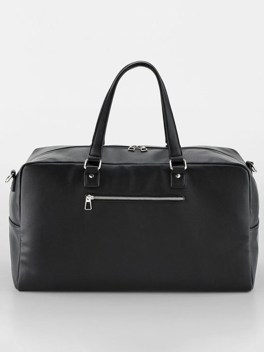 Tailored Luxe Weekender Herren Tasche / Rucksack – Quadra – Farbe Schwarz – individuell veredelbar