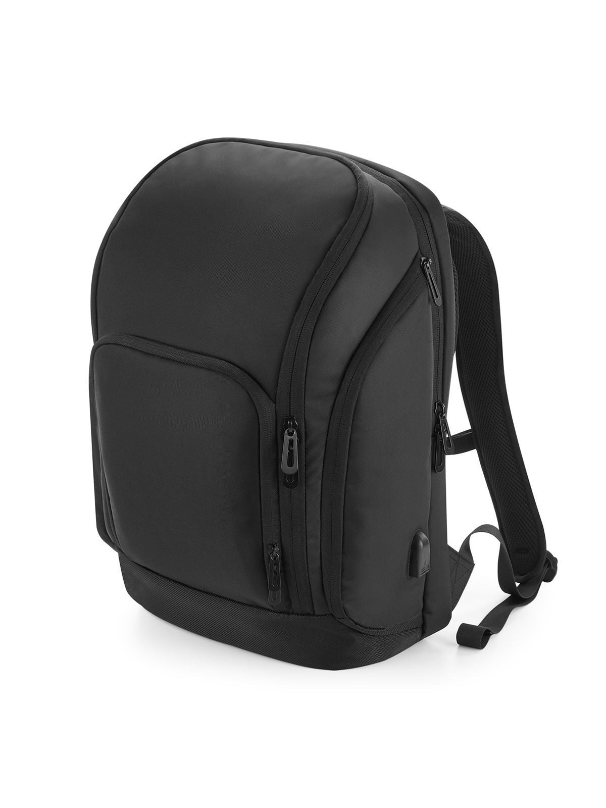 Pro-Tech Charge Backpack Herren Tasche / Rucksack – Quadra – Farbe Schwarz – individuell veredelbar