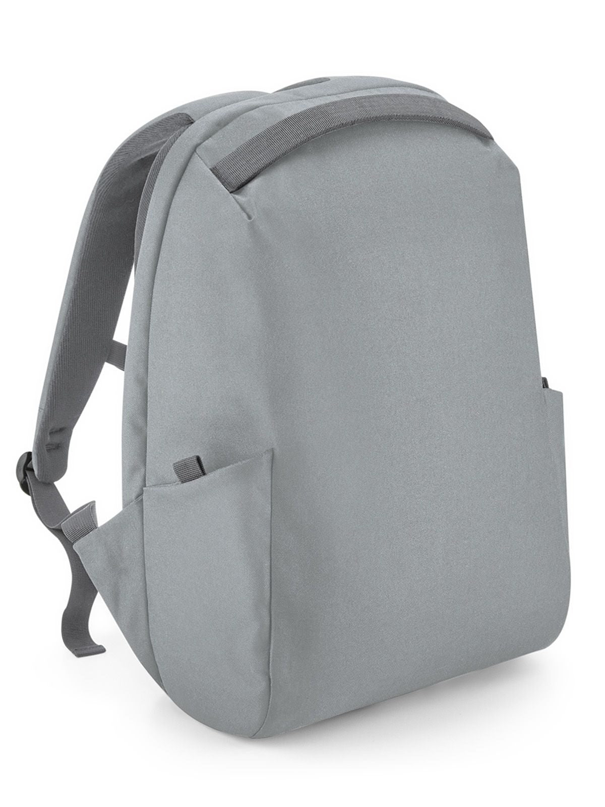 Project Recycled Security Backpack Lite Tasche / Rucksack – Quadra – Farbe pure grey – individuell veredelbar