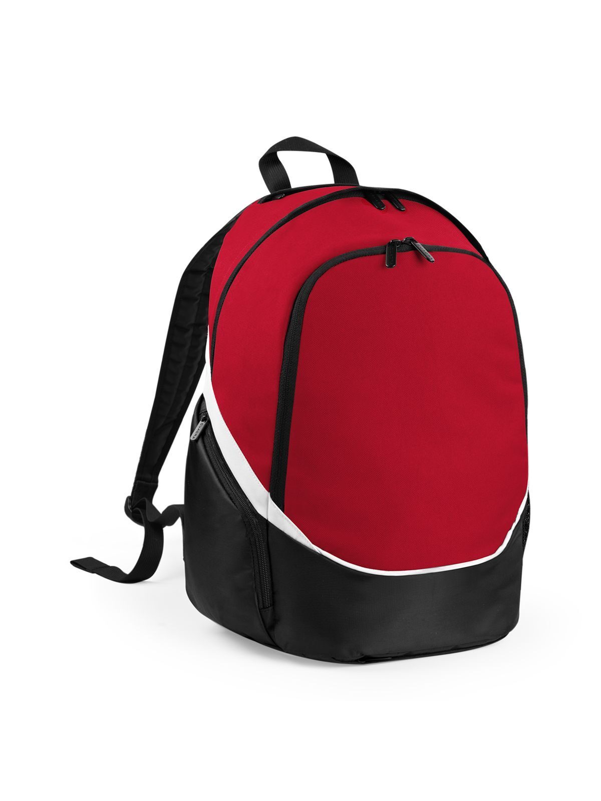 Pro Team Backpack Herren Tasche / Rucksack – Quadra – Farbe classic red/black/white – individuell veredelbar