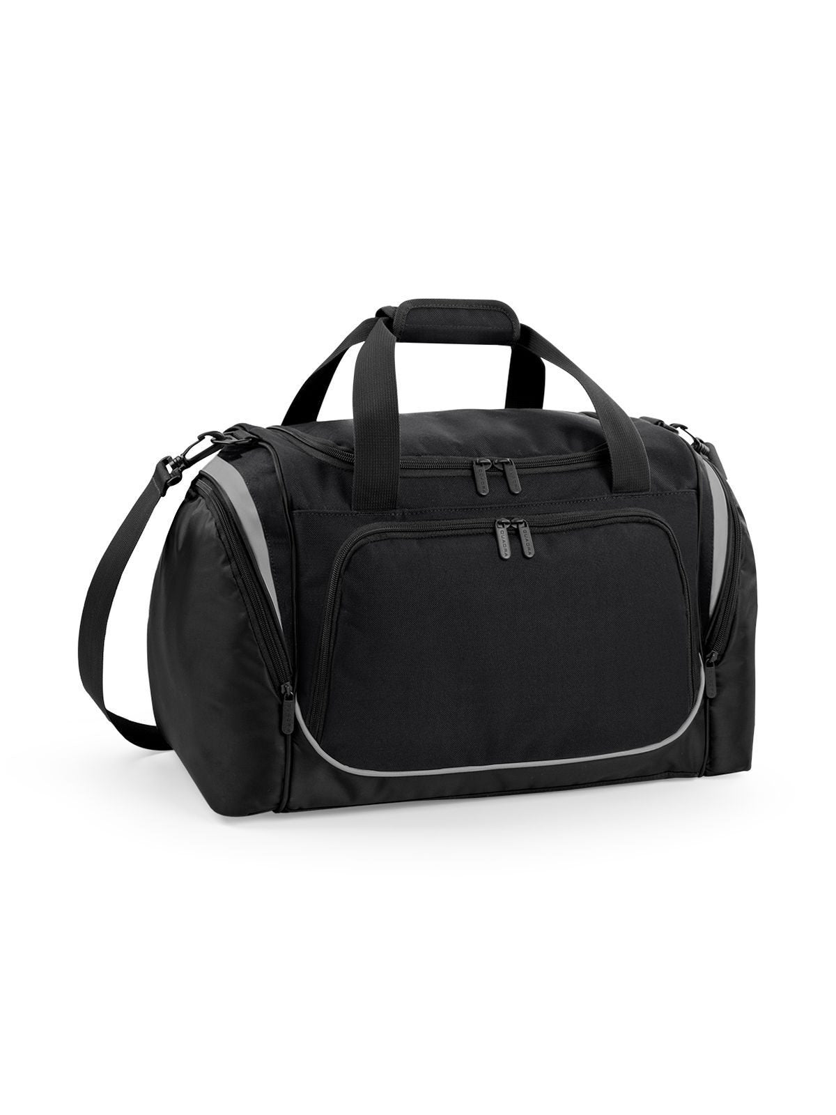 Pro Team Locker Bag Herren Tasche / Rucksack – Quadra – Farbe black/light grey – individuell veredelbar