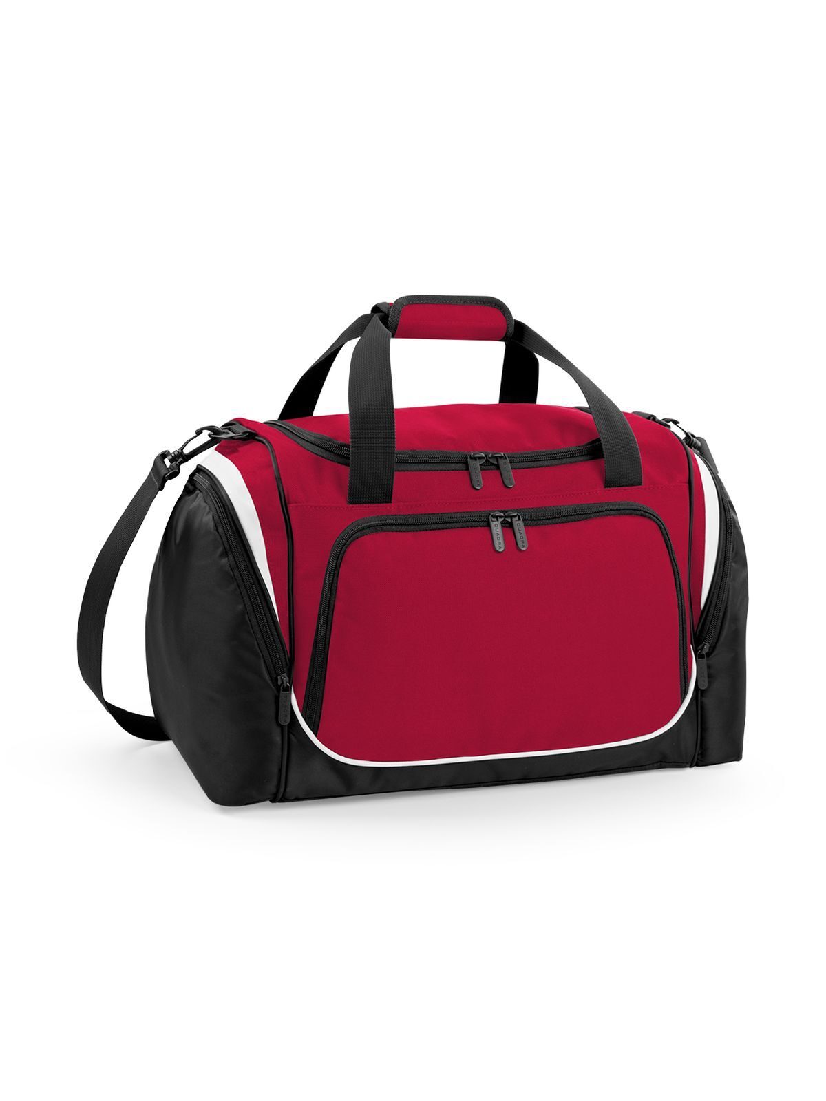 Pro Team Locker Bag Herren Tasche / Rucksack – Quadra – Farbe classic red/black/white – individuell veredelbar