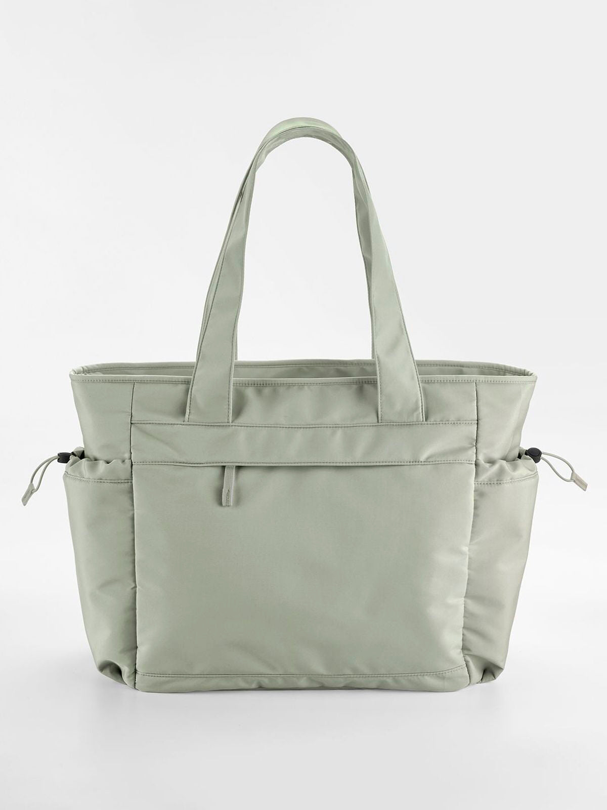 Studio Oversized Tote Herren Tasche / Rucksack – Quadra – Farbe fresh green – individuell veredelbar
