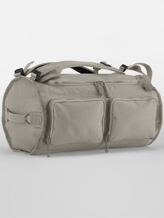 Adapt Hybrid Kit Bag Herren Tasche / Rucksack – Quadra – Farbe natural stone – individuell veredelbar