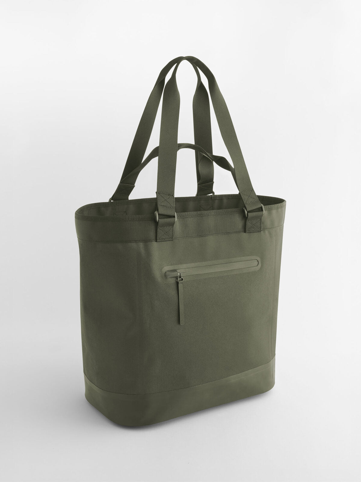 Waterproof 35 Litre Tote Bag Herren Tasche / Rucksack – Quadra – Farbe olive green – individuell veredelbar