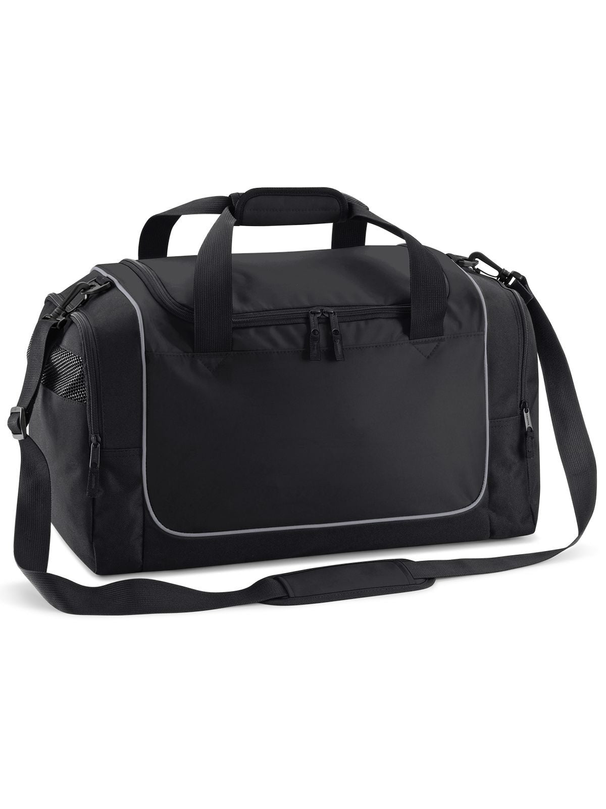 Borsa sportiva compatta Herren Tasche / Rucksack – Quadra – Farbe black/grey – individuell veredelbar