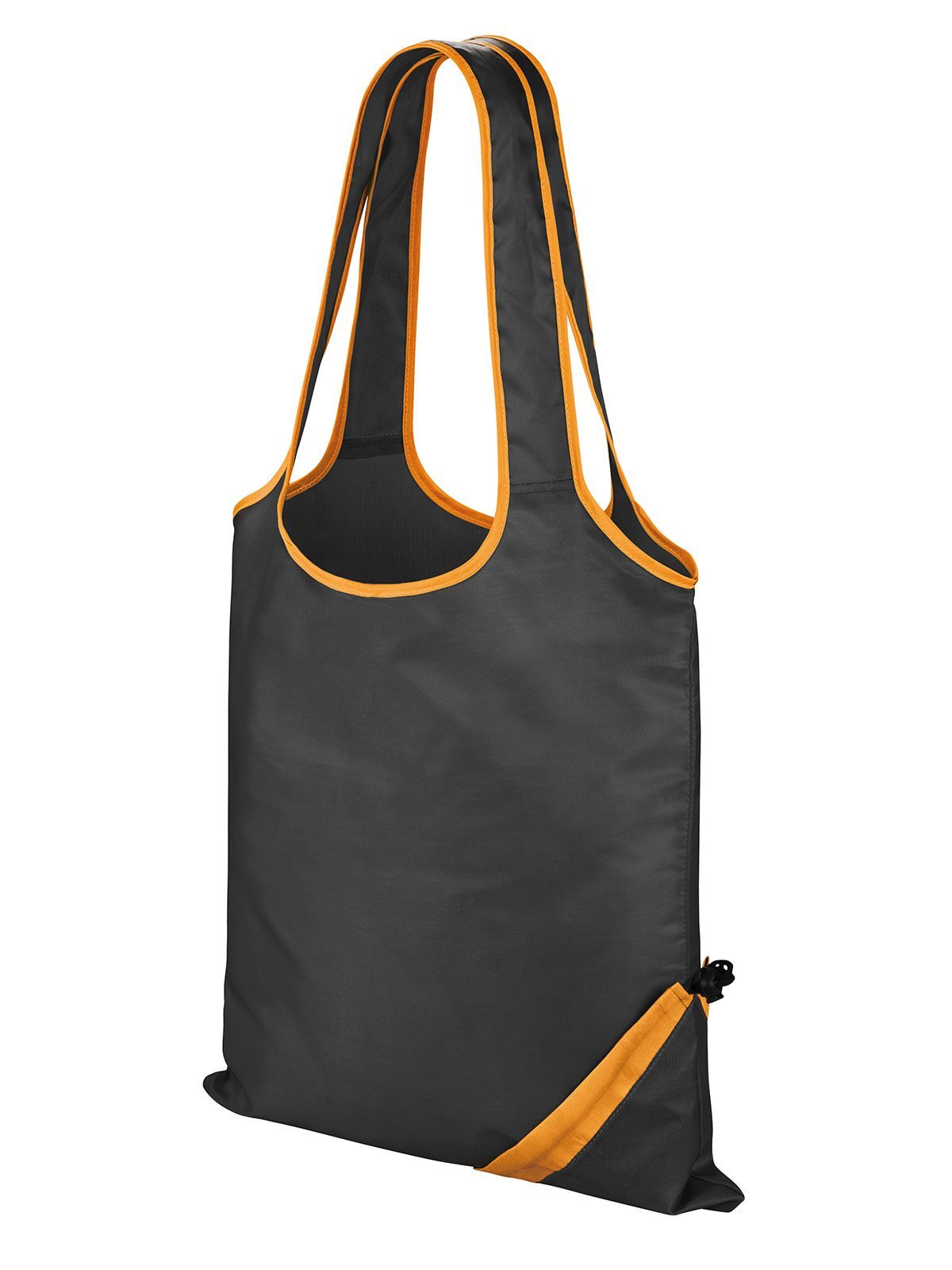 HDi Compact Shopper Herren Tasche / Rucksack – Result – Farbe black/orange – individuell veredelbar
