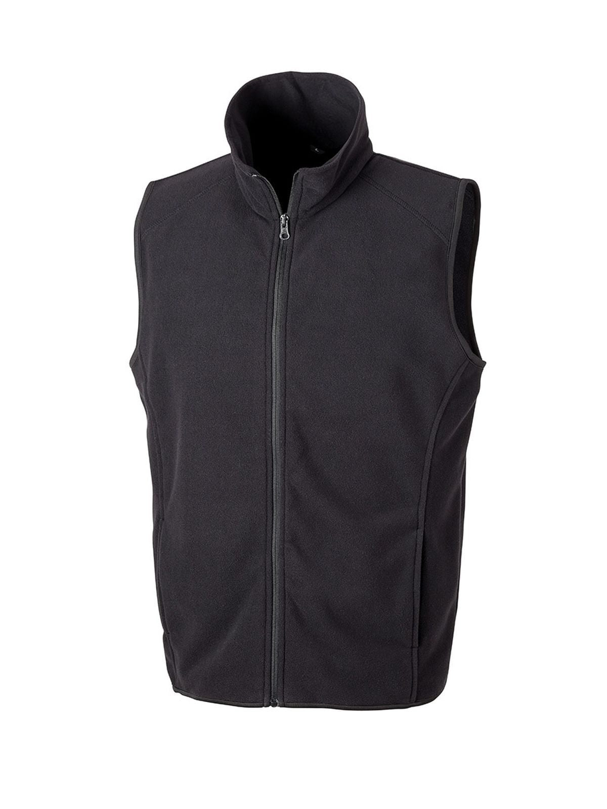 Micro Fleece Gilet Unisex – Result – Farbe Schwarz – individuell veredelbar