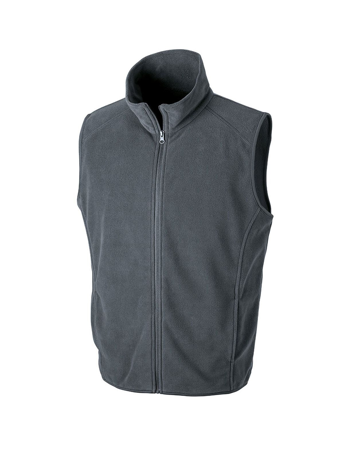 Micro Fleece Gilet Unisex – Result – Farbe Anthrazit – individuell veredelbar