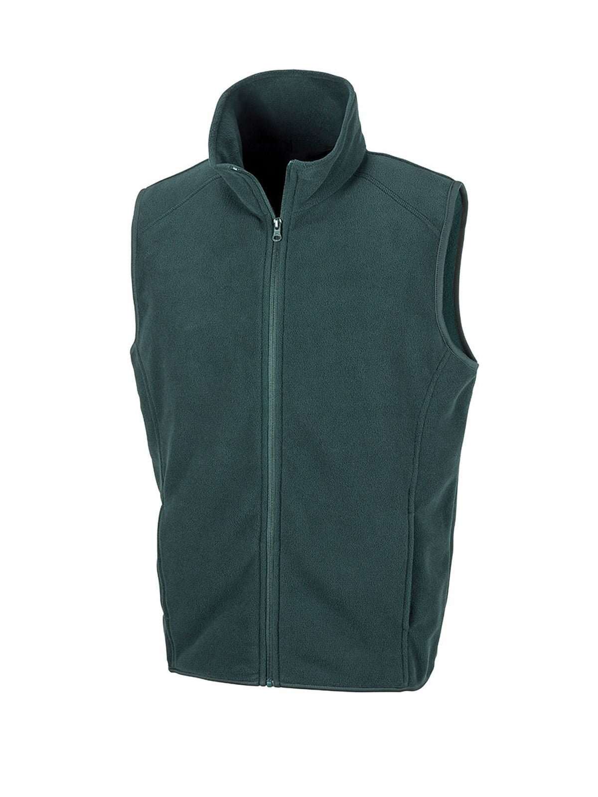 Micro Fleece Gilet Unisex – Result – Farbe forest – individuell veredelbar
