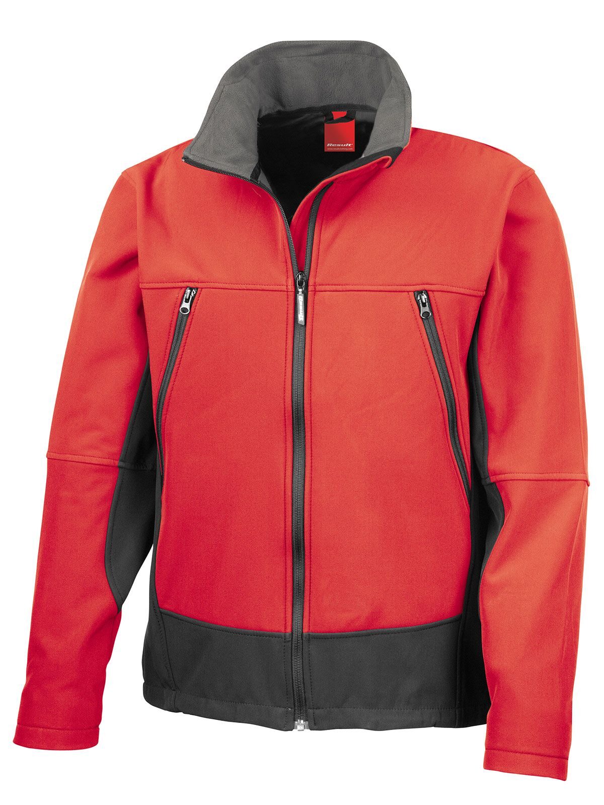 Activity Softshell Jacket Herren – Result – Farbe red-black – individuell veredelbar