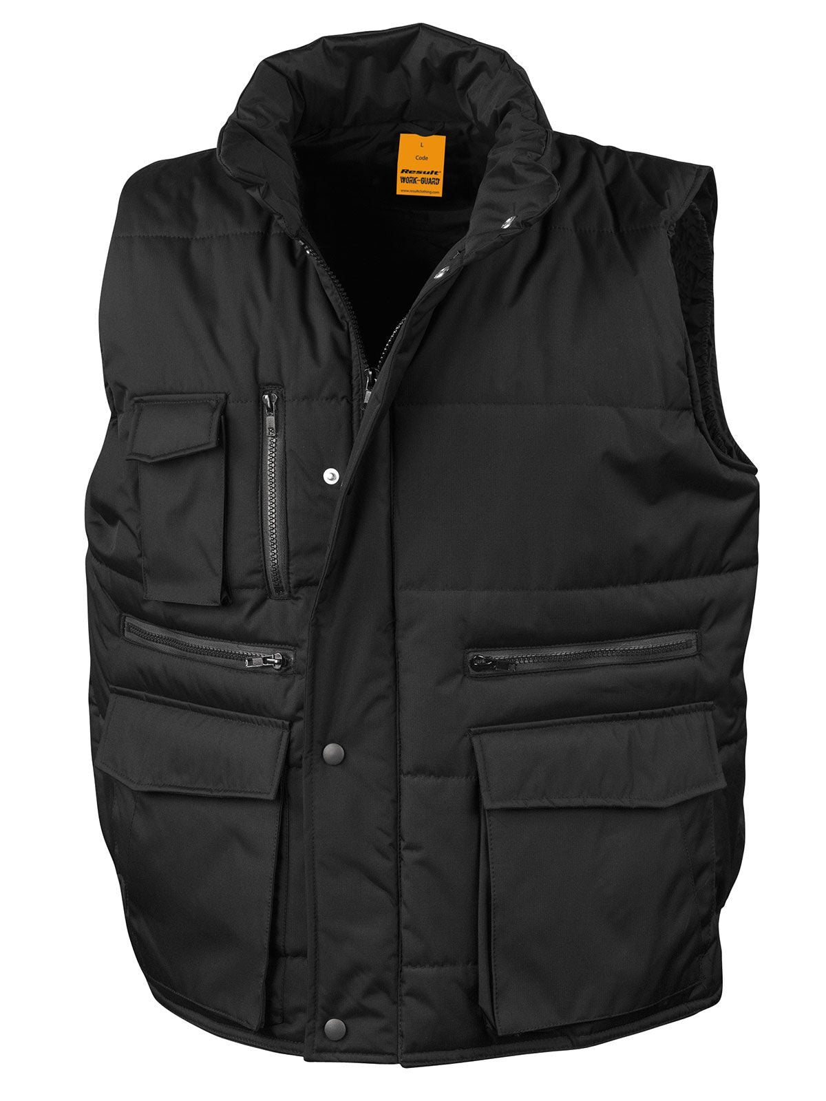 Lance Bodywarmer Herren Jacke – Result – Farbe Schwarz – individuell veredelbar