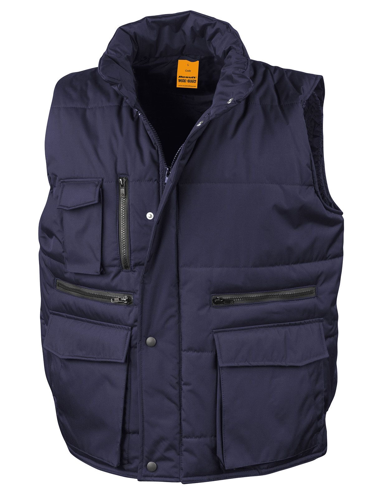 Lance Bodywarmer Herren Jacke – Result – Farbe Navy – individuell veredelbar