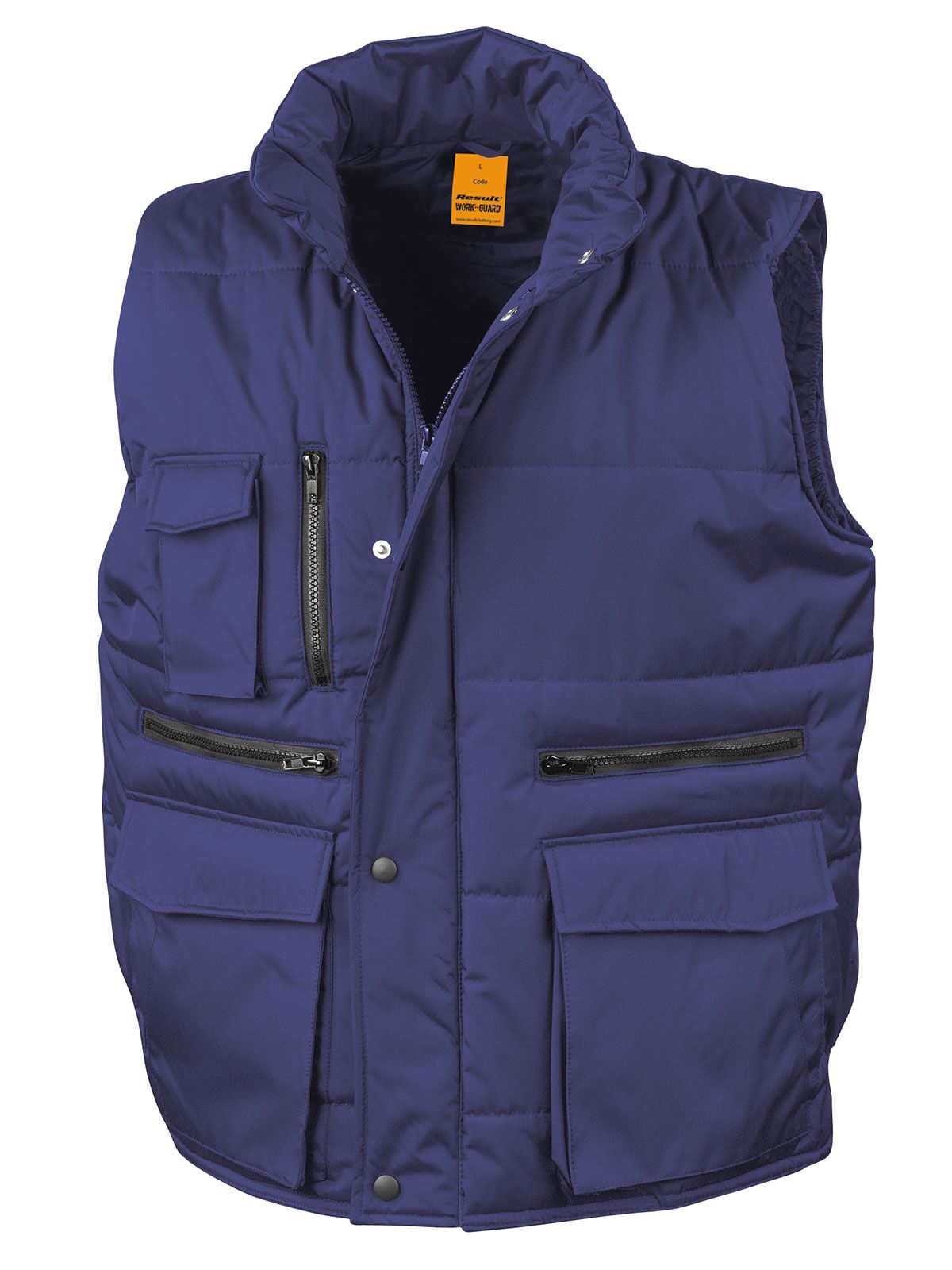 Lance Bodywarmer Herren Jacke – Result – Farbe Royalblau – individuell veredelbar