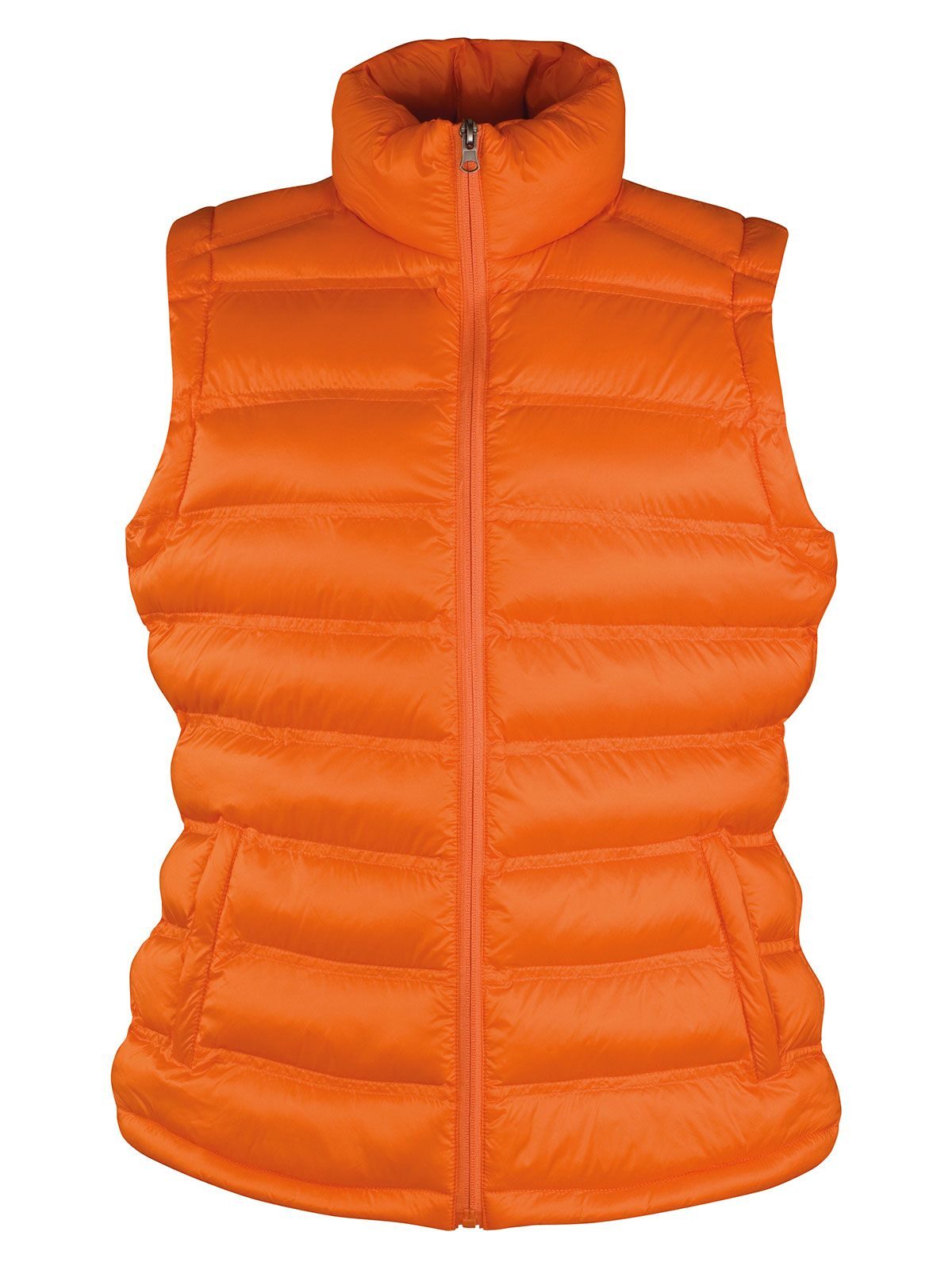 Ice Bird Padded Gilet Damen Jacke – Result – Farbe Orange – individuell veredelbar