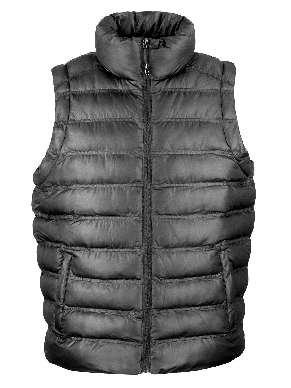 Ice Bird Padded Gilet Jacke – Result – Farbe Schwarz – individuell veredelbar
