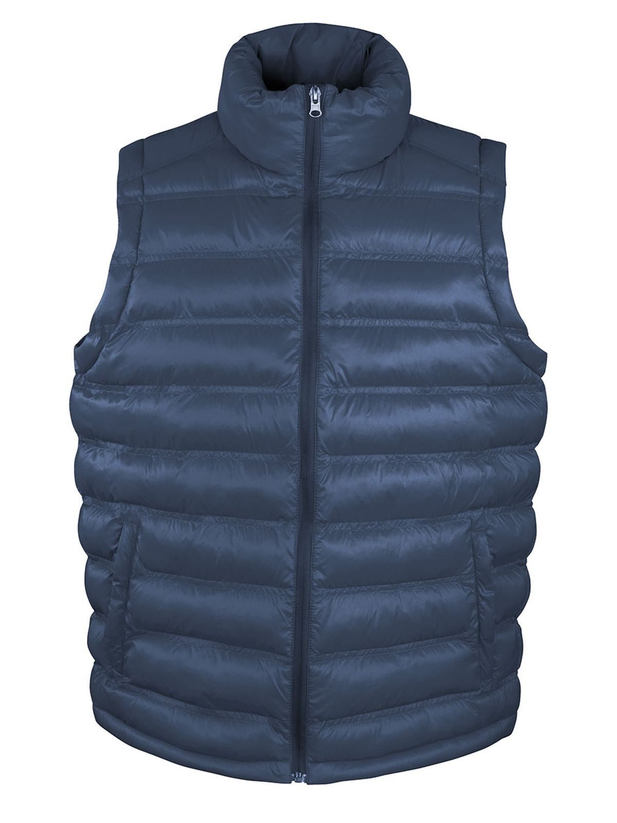 Ice Bird Padded Gilet Jacke – Result – Farbe Navy – individuell veredelbar