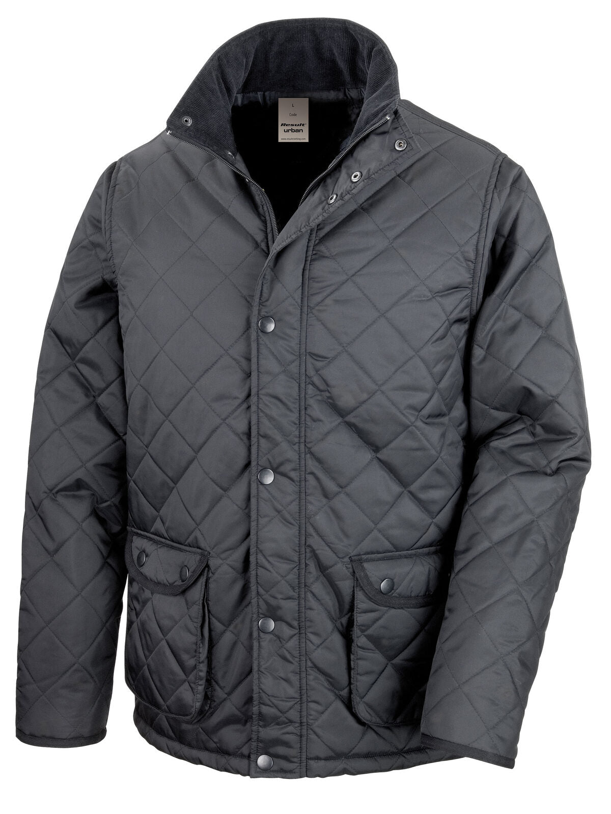 CHELTENHAM JACKET Herren – Result – Farbe Schwarz – individuell veredelbar
