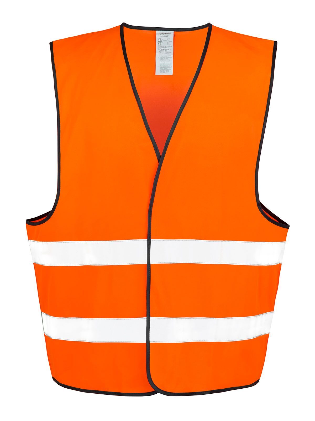 Gilet alta visibilità Unisex Jacke – Result – Farbe Fluo Orange – individuell veredelbar