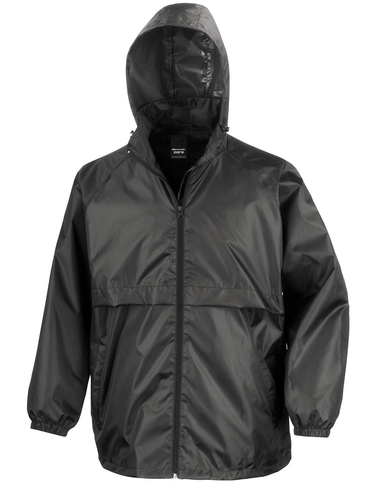Lightweight Jacket – Result – Farbe Schwarz – individuell veredelbar